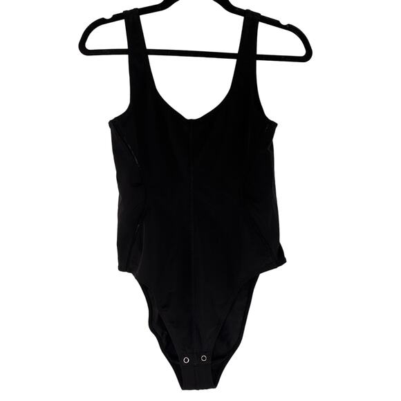 Good American Black Sleeveless Tank Bodysuit Size 3 / Large - Picture 1 of 7